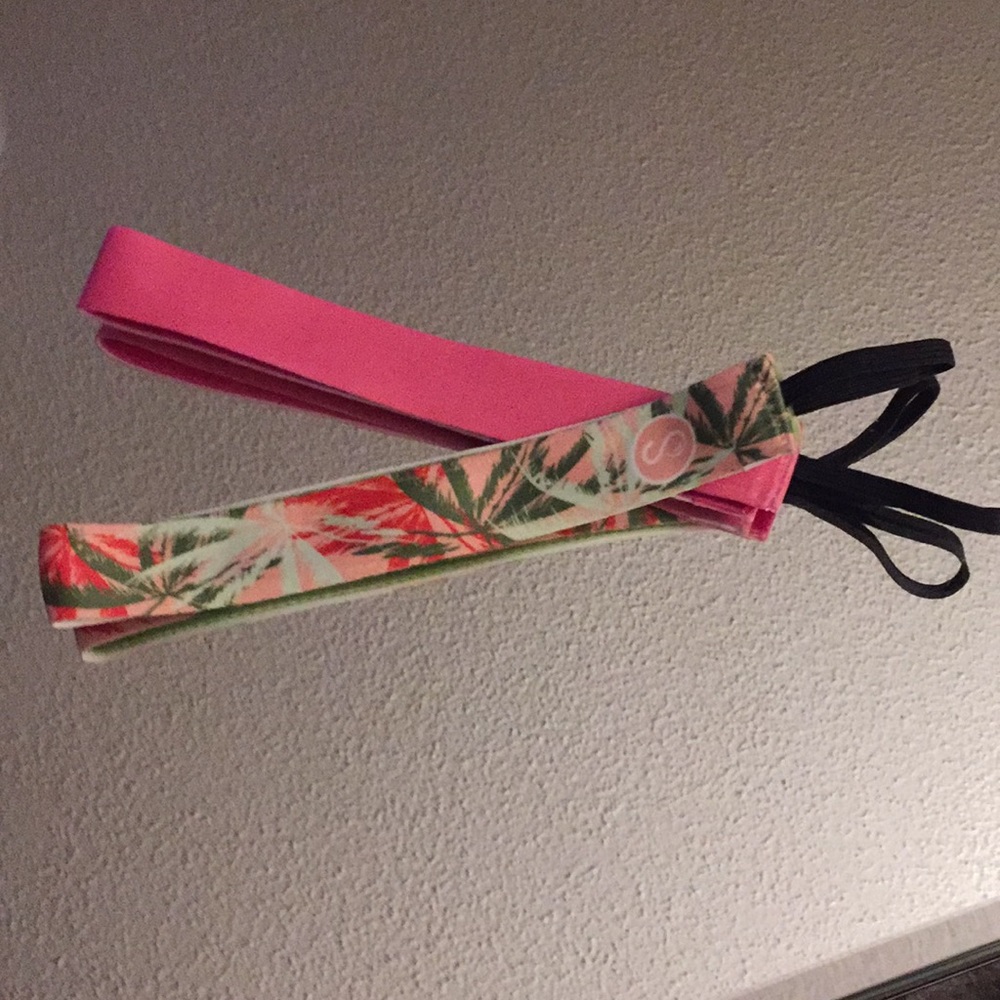 Tropical and Pink Thin Sweaty Band